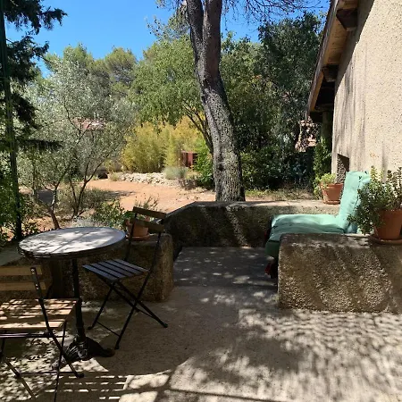 Loumaset-agreable Petite Maison-garrigues De